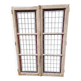 Pair of stained glass windows