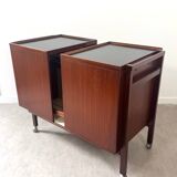 Bar extensible danois en teck 1960