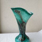 Blown glass vase