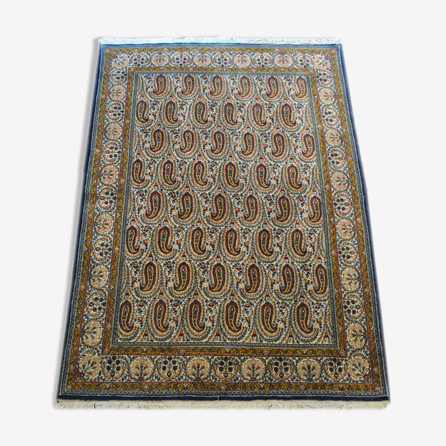 Tapis persan authentique de Ghom 203cm x 143cm | Selency