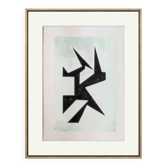 Peinture géométrique moderne