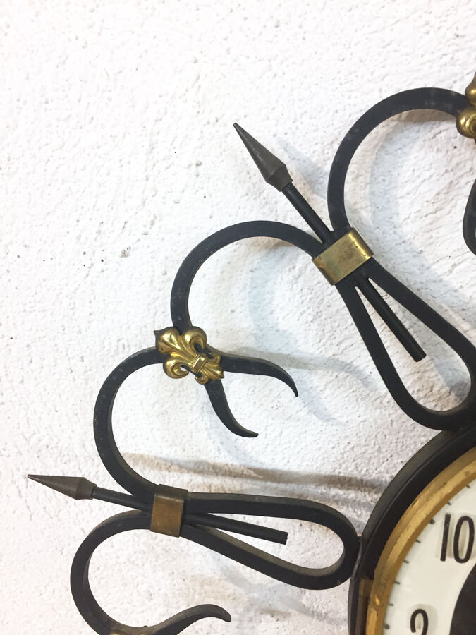 Vintage vintage bayard clock 1970