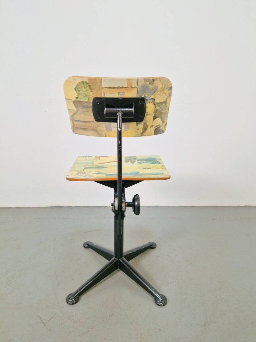 Vintage Desk Chair by Friso Kramer for De Cirkel Ahrend, 1960
