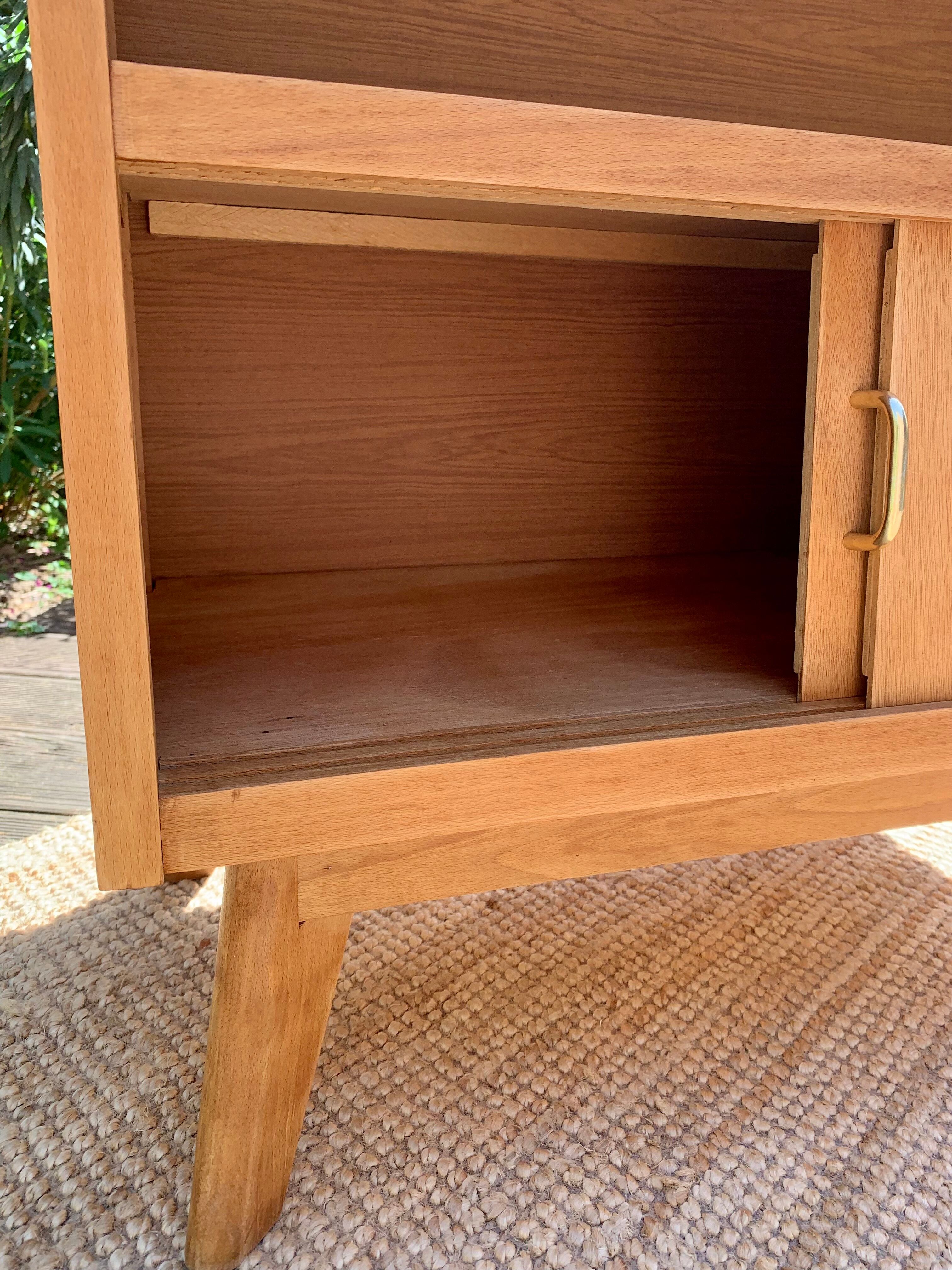 Vintage compass foot bookcase