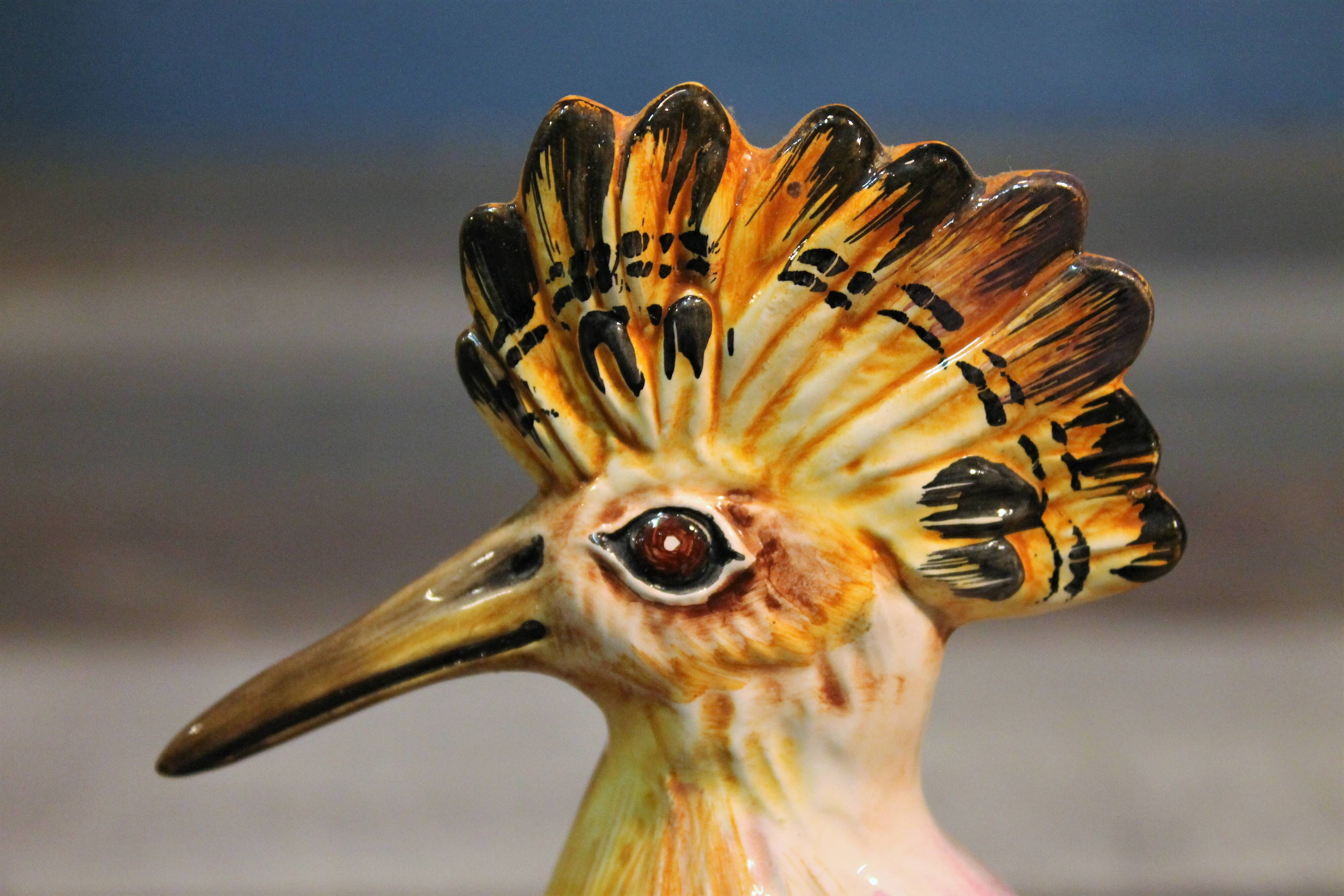 Statuette "crested bird" 1960s