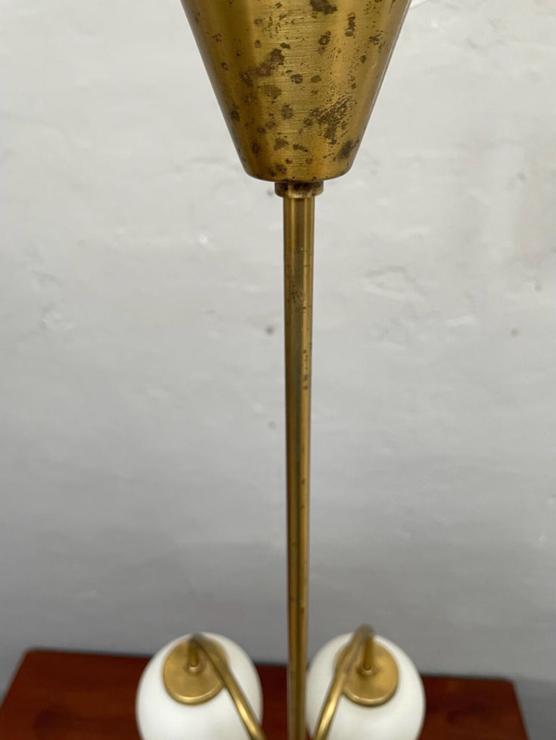 Danish Modernist 6 Arm Chandelier by LYFA