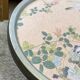 Vintage wooden pedestal table