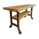 Industrial table side table kitchen island or bathroom furniture