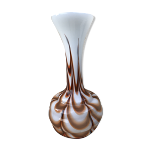 Vase opaline pop art