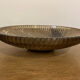 Art Deco cup / dish in smoked glass