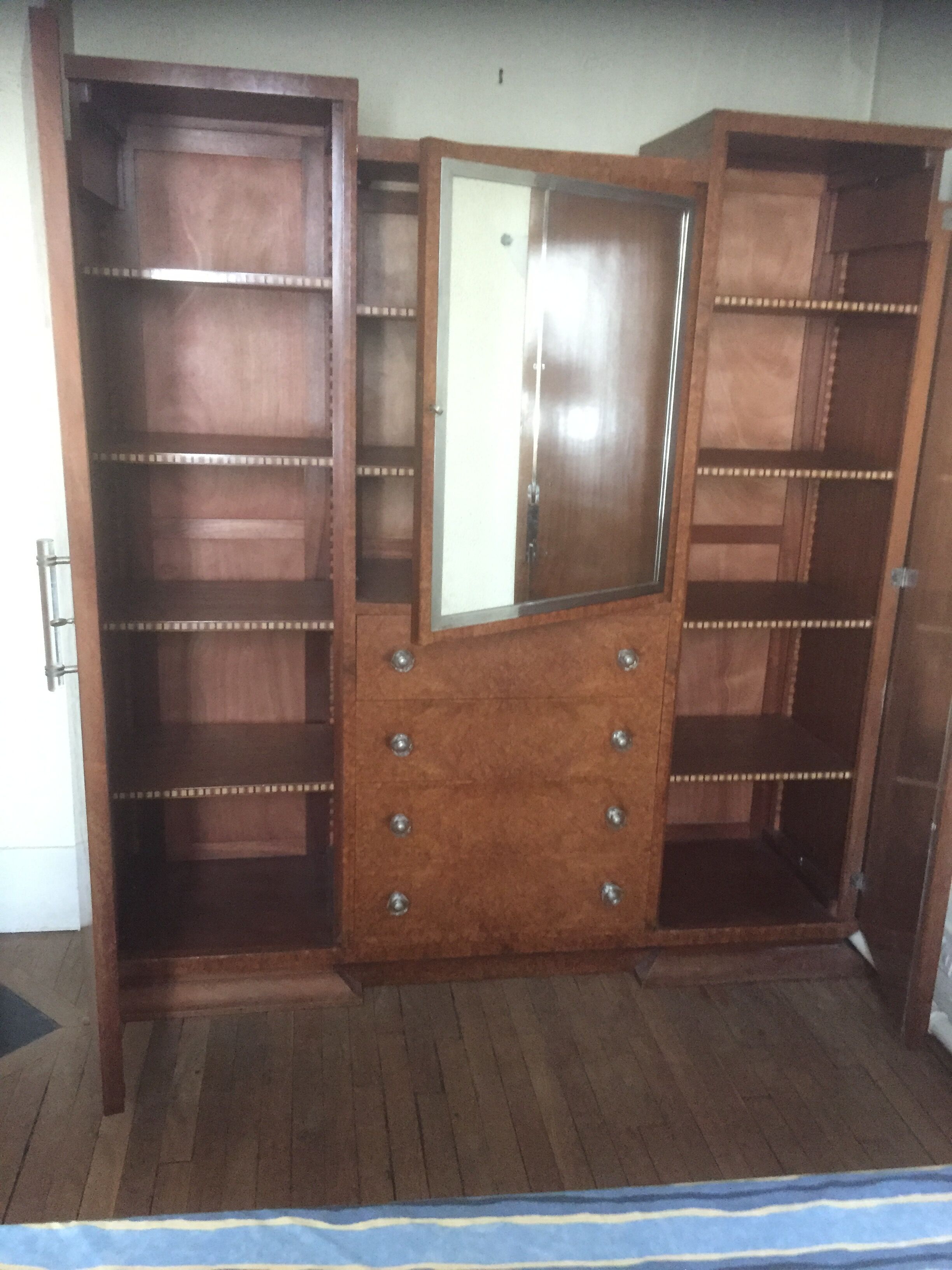 Art deco wardrobe