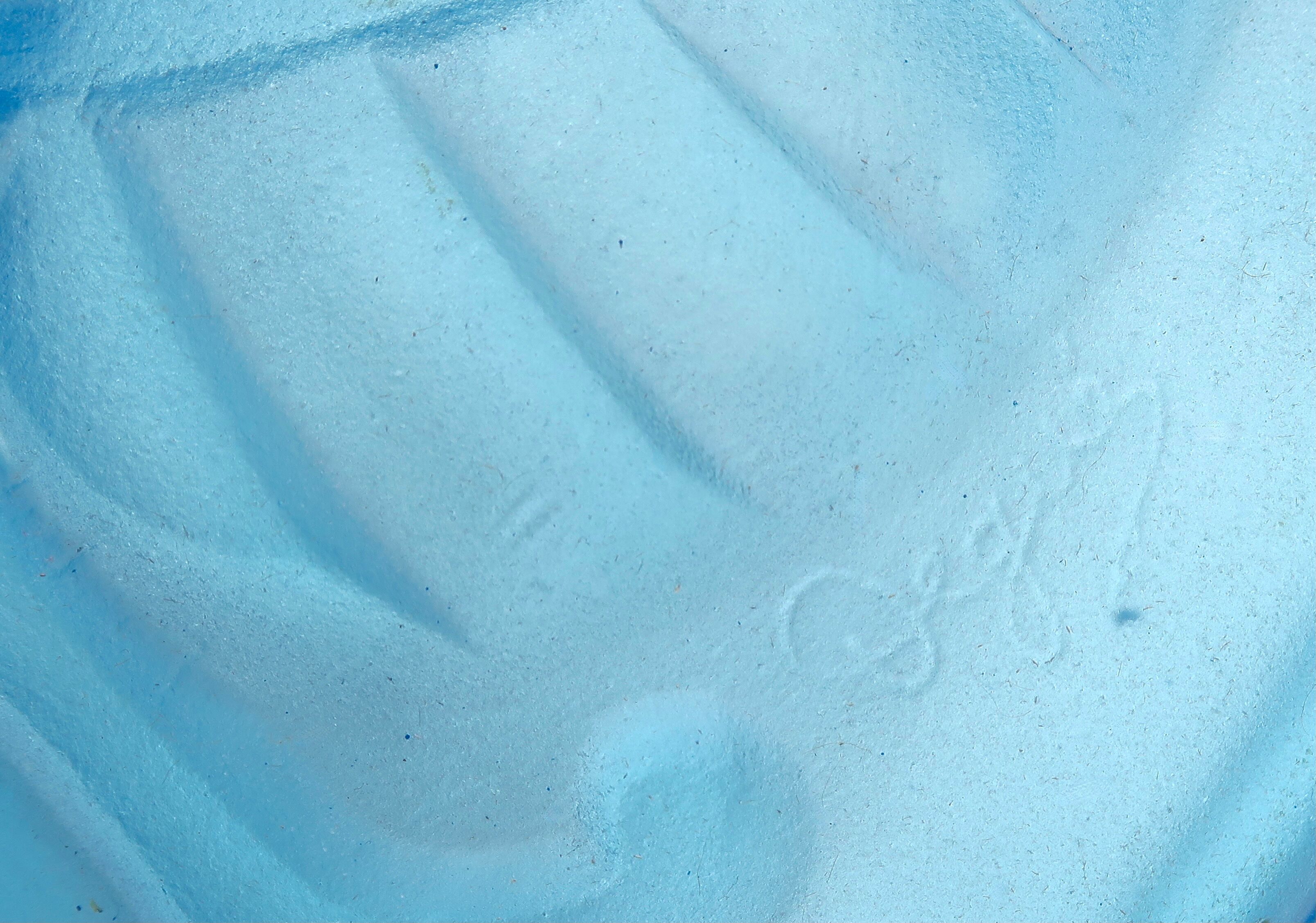 Chandelier art deco Degué in glass 30s