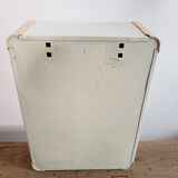 Metal pharmacy cabinet