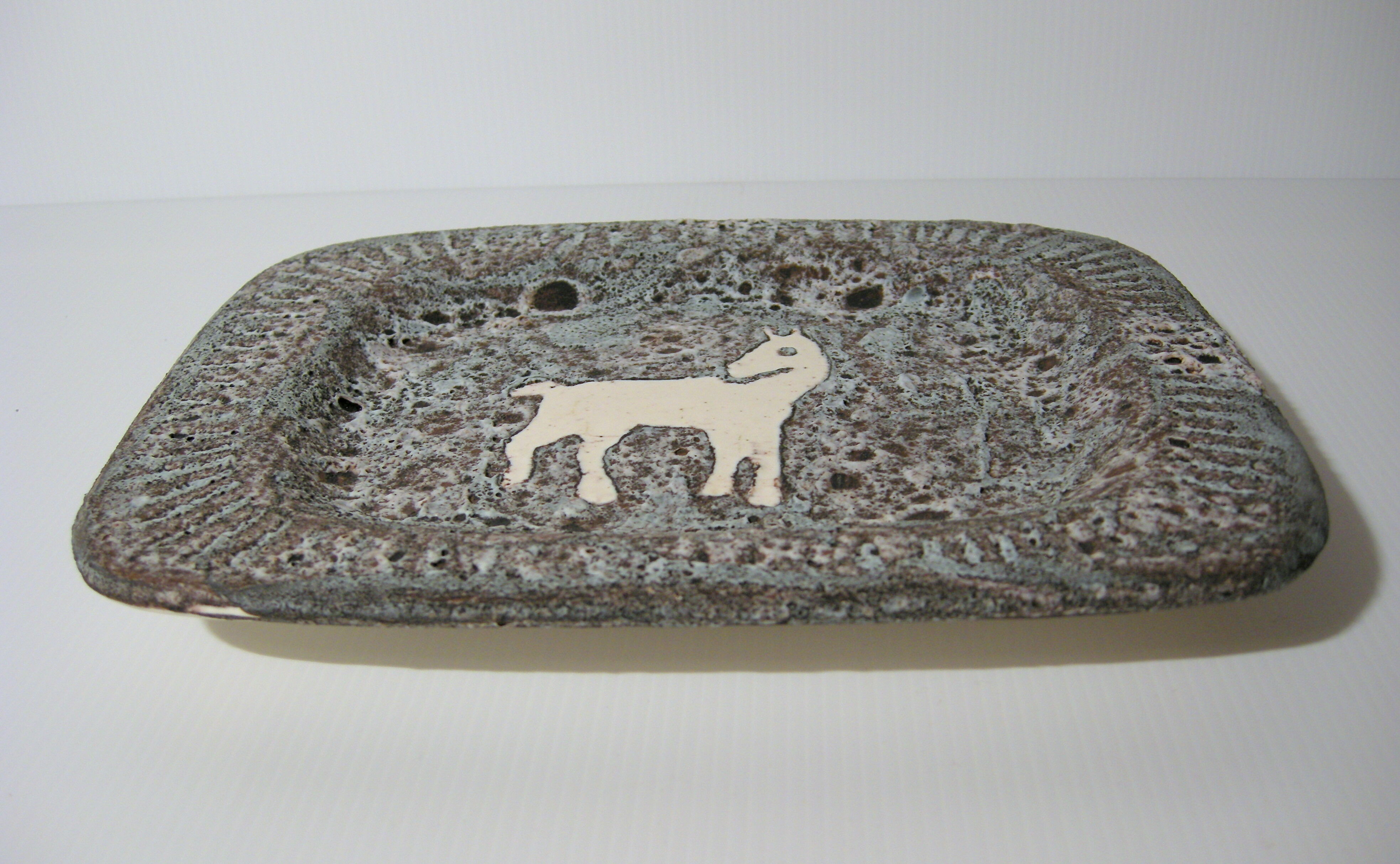 Vintage ceramic wall decoration 1960