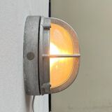 Mid-Century Danish Outdoor Metal Wall Lamp Model Skot by Lauritz Knudsen for Louis Poulsen, 1960s