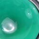Cendrier en verre de Murano vert