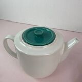 Service blanc et vert vintage