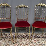 Chiavari. Set - designer chair in Napoleon III style.