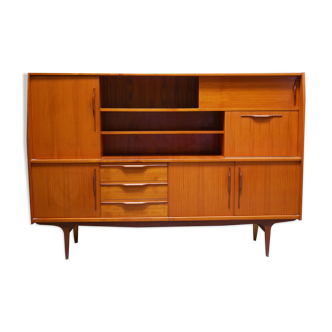 Buffet enfilade haute vintage teak