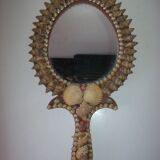 Hand or hanging shell mirror