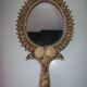 Hand or hanging shell mirror