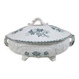 Small iron clay soup tureen