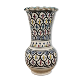 Vase en terre cuite décor orientale