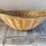 Vintage wicker presentation basket