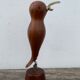 Scandinavian design corkscrew in teak wood and brass, 1960