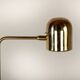 Swedish Brass Floor Lamp, Model G 230 by Bergboms 1960.