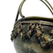 Baroque decorative bowl, brass, Germany, 1930s.