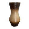 Vase en céramique style Fat Lava de Saint Clément numéroté 9082