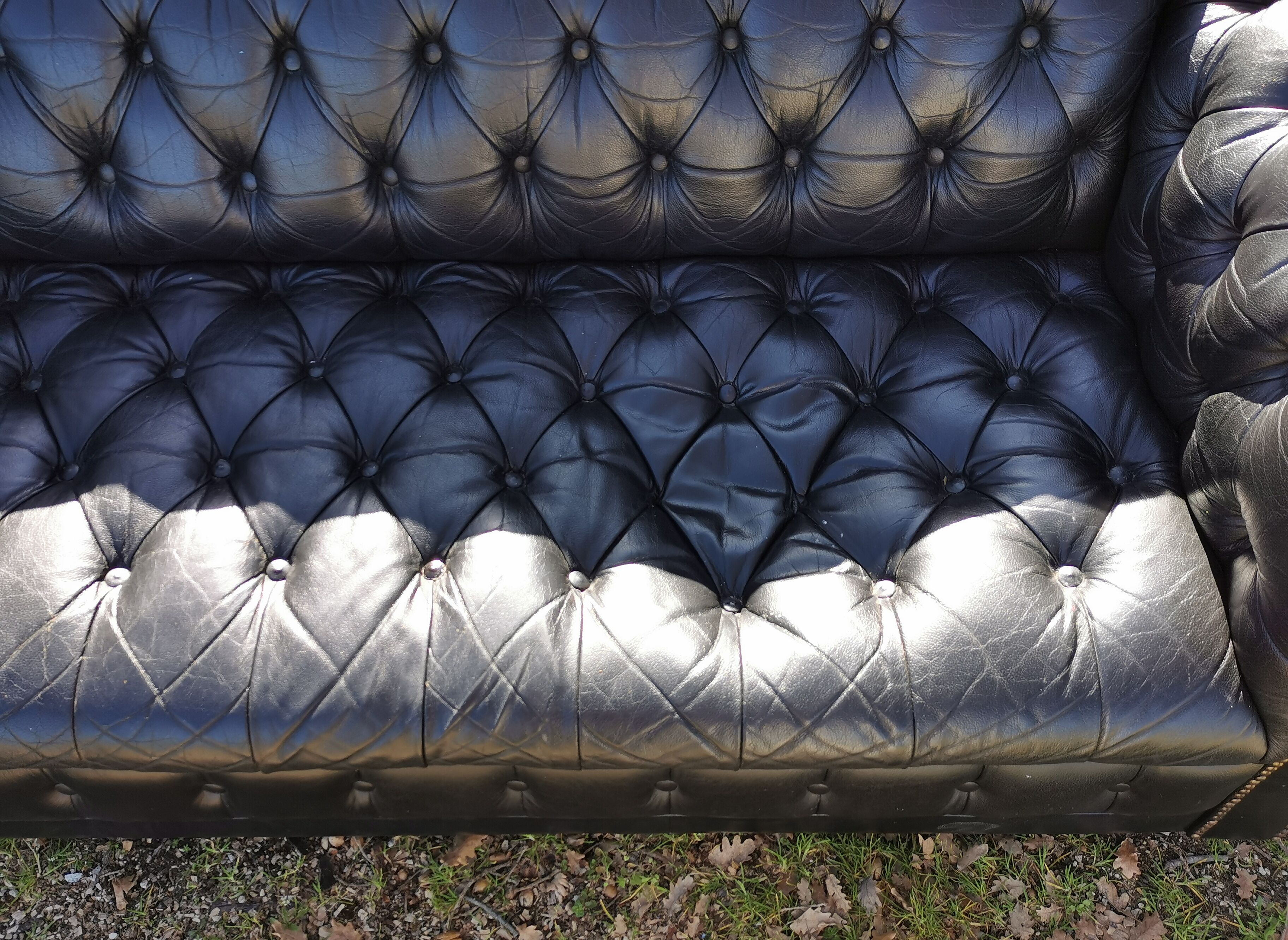 Black Chesterfield Sofa