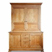 Buffet vaisselier en merisier blond