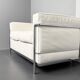 LC2 2-seater sofa by Le Corbusier for Cassina, Italy, 2000s