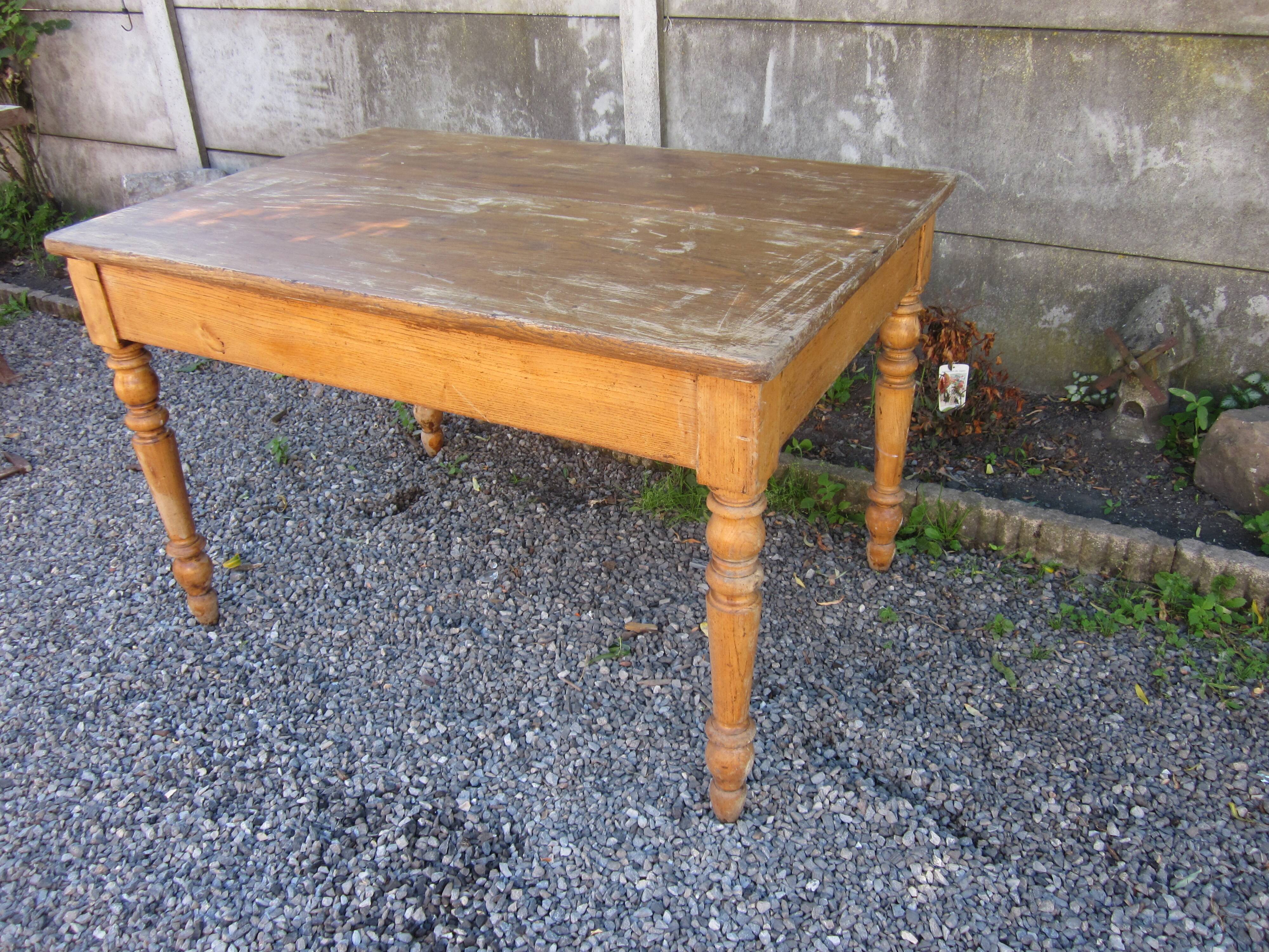 Old farm table