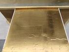 desk design RODOLFO DUBARRY covered brass decor desk brass