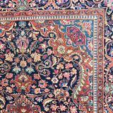 Tapis ancien kashan persan  136x201 cm