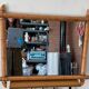Vintage bamboo mirror from the 60s