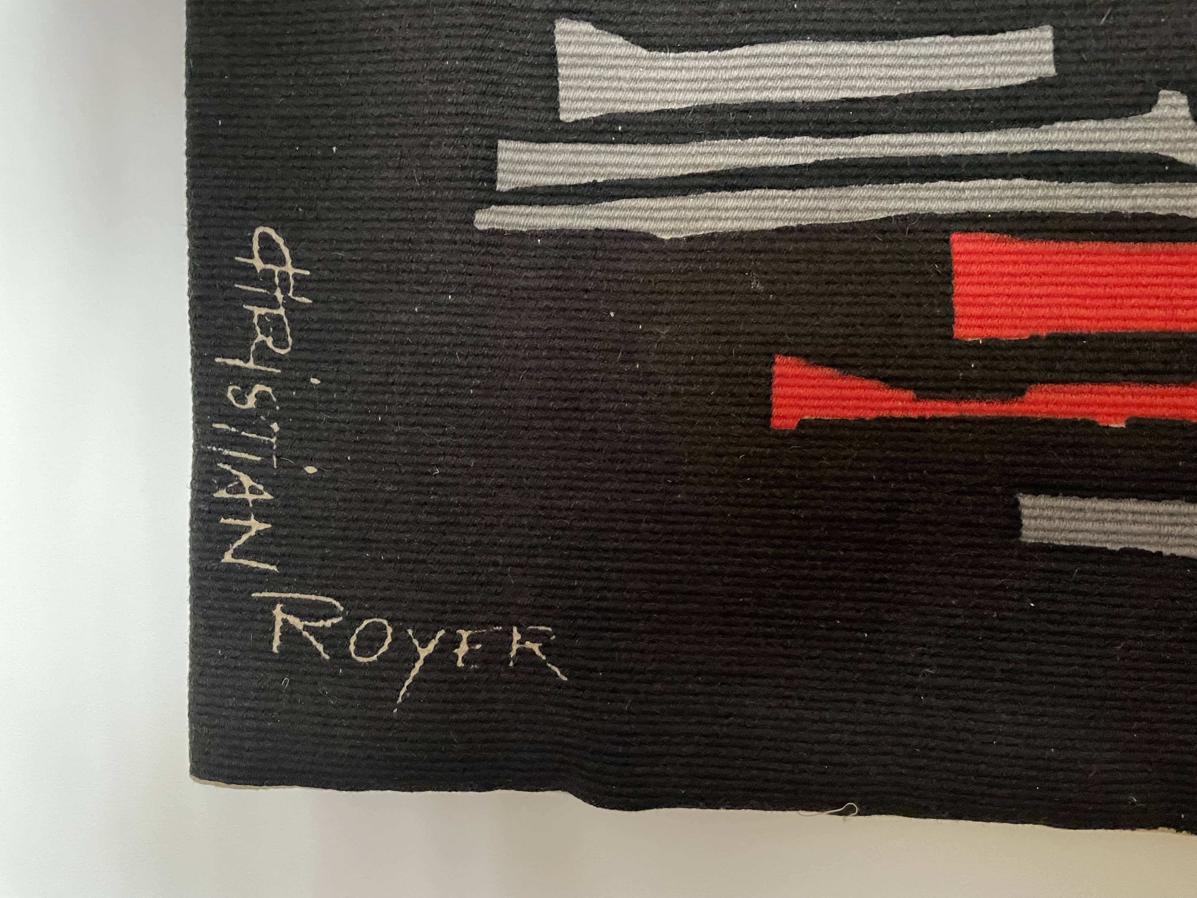 wall tapestry 1950s/60s Christian Royer