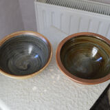 Two cups signed Pierre Digan