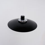 Scandinavian hanging lamp, black