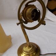 Brass wall light