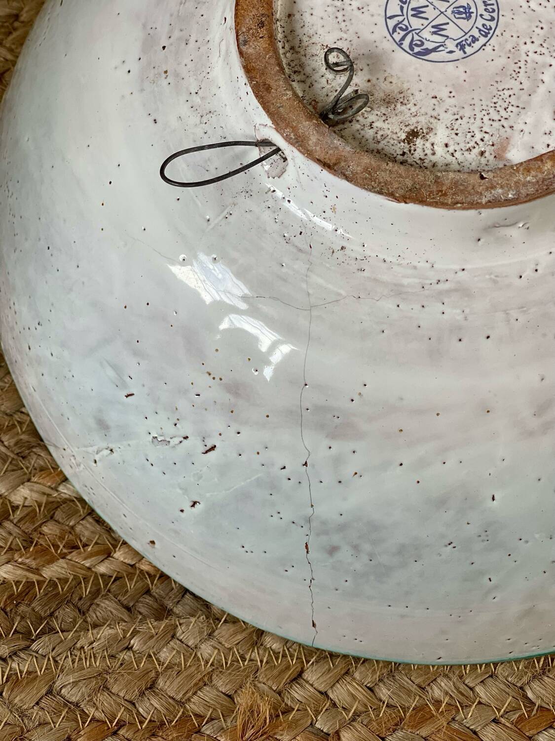 Lebrillo salad bowl from Fajalauza.