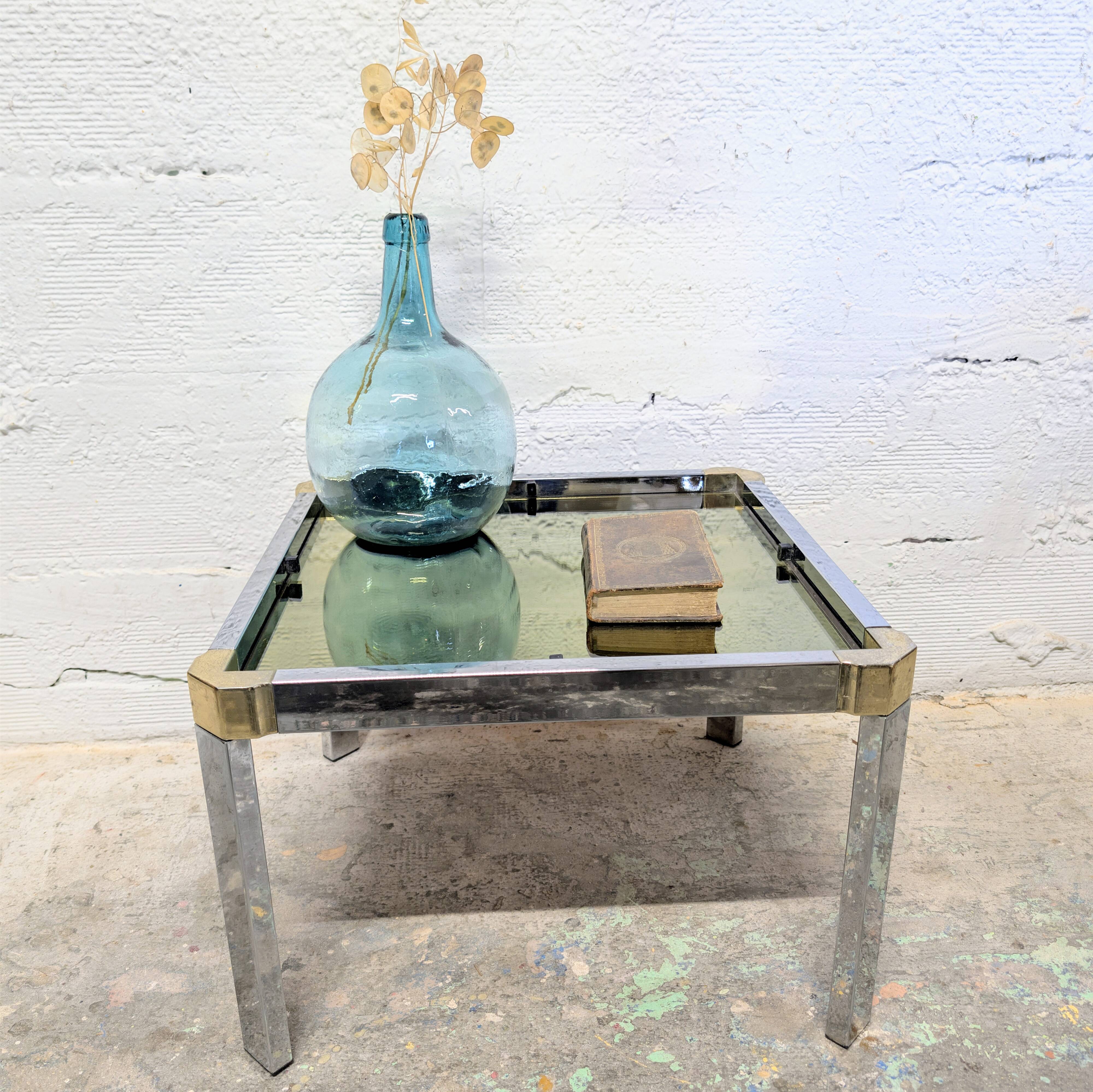 Vintage side table by Romeo Rega