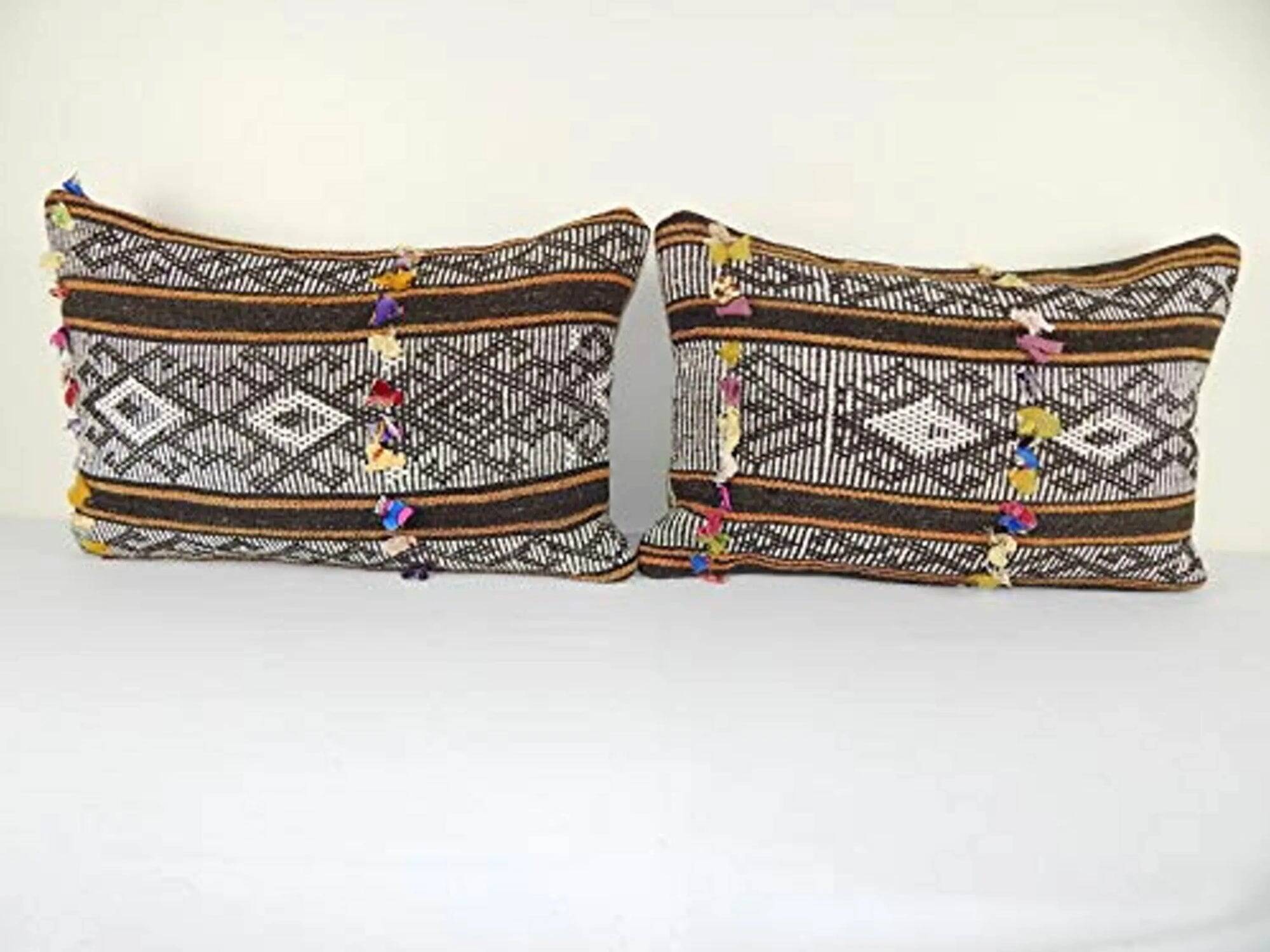 Vintage kilim cushion cover 61x41 cm
