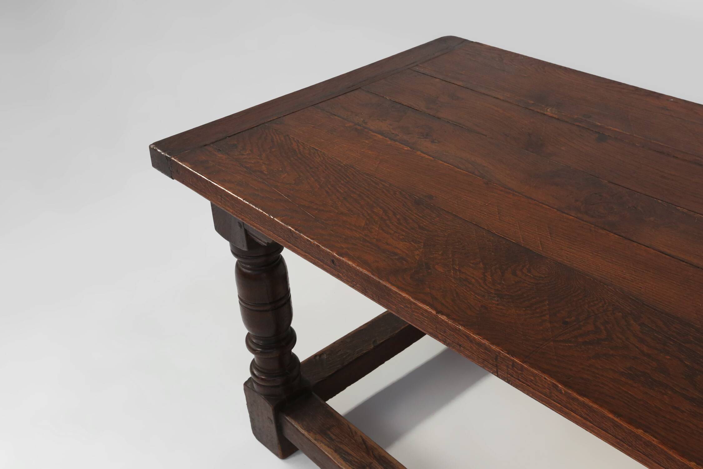 Antique Oak Table, France, 1850s