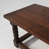 Table ancienne en chêne, France, années 1850