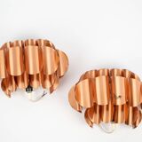 Paire d'appliques vintage de Thorsten Orrling, Hans-Agne Jakobsson, 1960