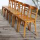 10 chaises BAUMANN N°29 hêtre clair